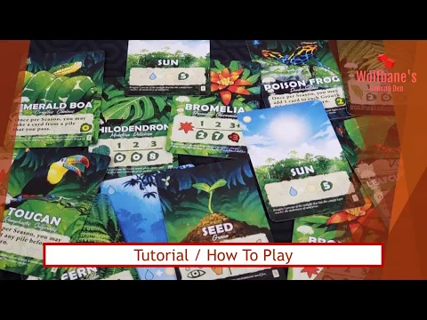Canopy [Board Game] - Tutorial / How to Play with Examples