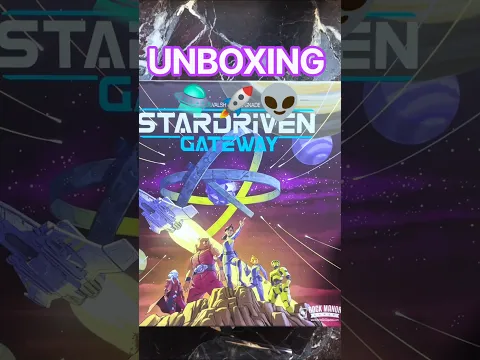 STARDRIVEN: GATEWAY Unboxing! What’s Inside This Epic Space Game? #shorts