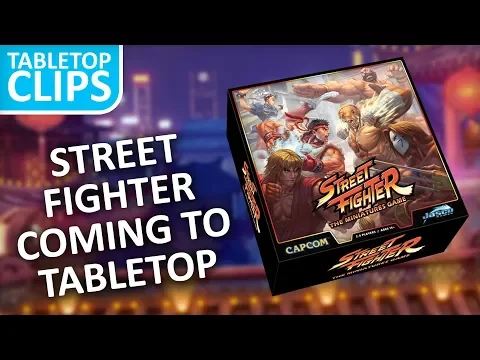 Street Fighter Coming to Tabletop from Angry Joe