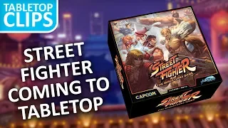 Street Fighter Coming to Tabletop from Angry Joe
