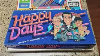 Vintage 1980s Happy Days board game Fonzie Real Cool Parker Brothers