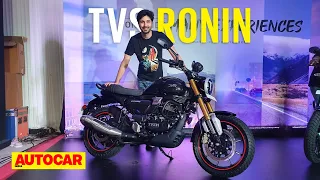 TVS Ronin details - New 225cc TVS motorcycle is part cruiser, part scrambler | Autocar India