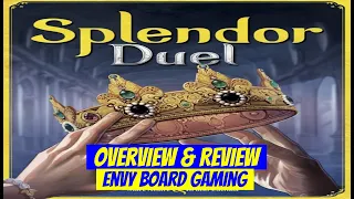 Splendor Duel Board Game Overview & Review