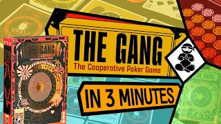 The Gang - How to Play in 3 minutes - BoardgameNinja - Explainer
