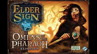 Dad vs Daughter - Elder Sign: Omens of the Pharaoh - Unboxing