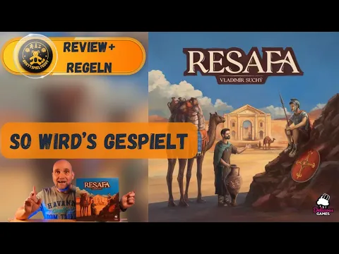 Resafa – Spielregeln & Ersteindruck | Strategien & Meinung | Brettspiel Teddy