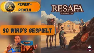 Resafa – Spielregeln & Ersteindruck | Strategien & Meinung | Brettspiel Teddy