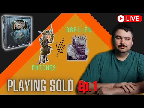 Too Many Bones | Board Game Solo Playthrough | LIVE