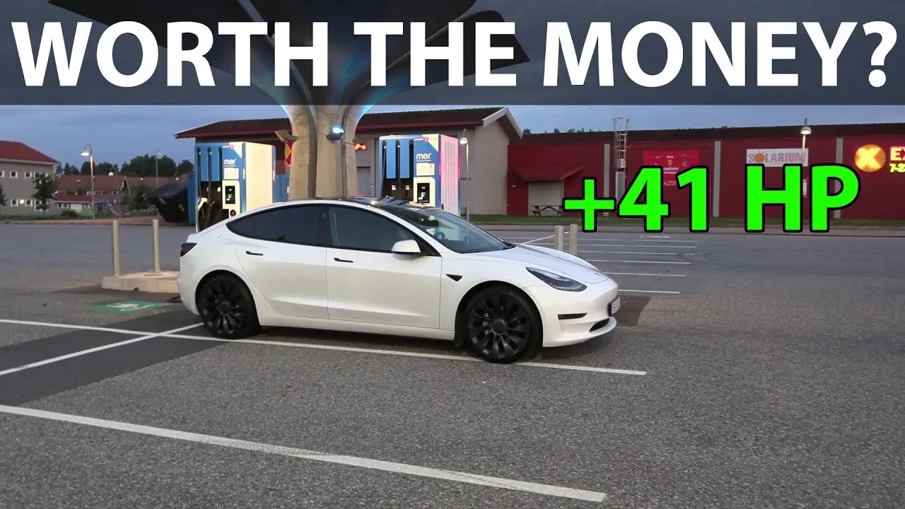 Tesla Model 3 LR acceleration boost test