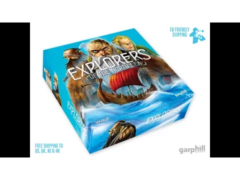 Boardgame Night ; We play Explorers of the North Sea
