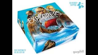 Boardgame Night ; We play Explorers of the North Sea