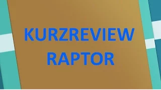 Raptor - Brettspiel in unter 3 Minuten - Kurzreview