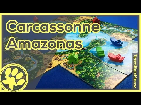 Carcassonne Amazonas Game Play [3Player]