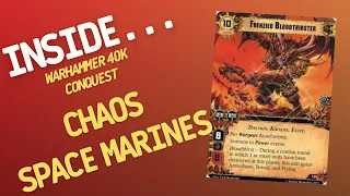 Inside…Warhammer 40000 Conquest – Chaos Space Marines (4K 60fps)