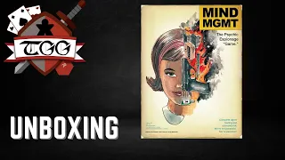 Mind MGMT The Psychic Espionage “Game.” Deluxe Unboxing