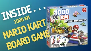 Inside…Mario Kart Board Game 1000 KMs Mille Bornes (4K 60fps)