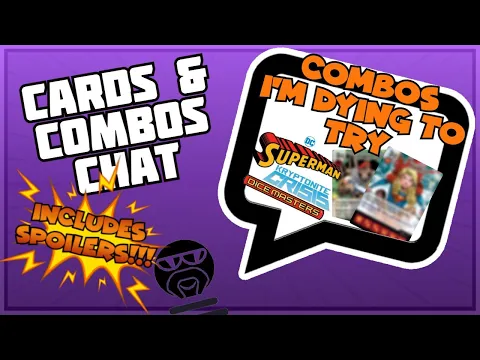 Combo Chat | Kryptonite Crisis Combos I'm Dying to Try | Dice Masters