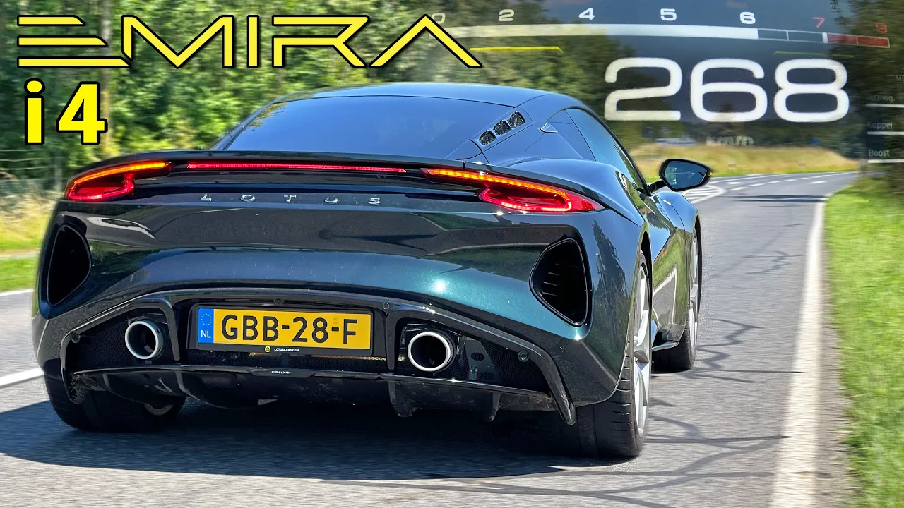 LOTUS EMIRA i4 // 0-100 100-200 1/4 Mile TOP SPEED & SOUND