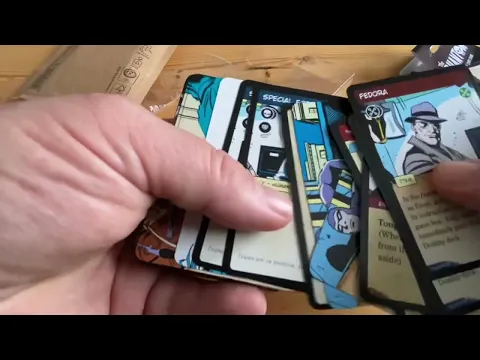 Terror in Mawitaan for The Phantom The Card Game unboxing