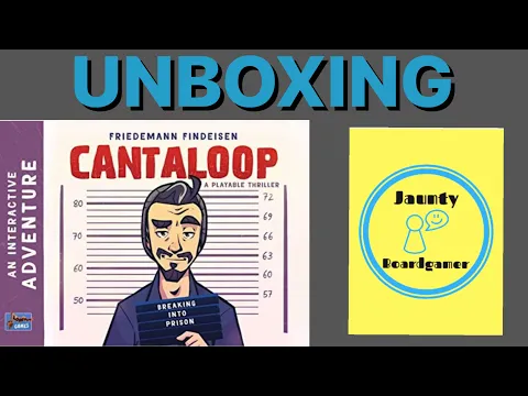 Cantaloop Book 1: Breaking Into Prison - UNBOXING