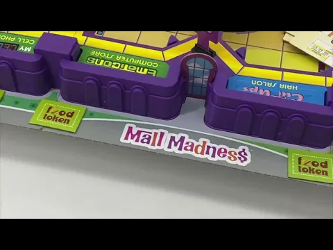 Mall Madness Board Game 2004
