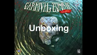 Carnival Zombie 2ª Edición - Unboxing - El club del dado