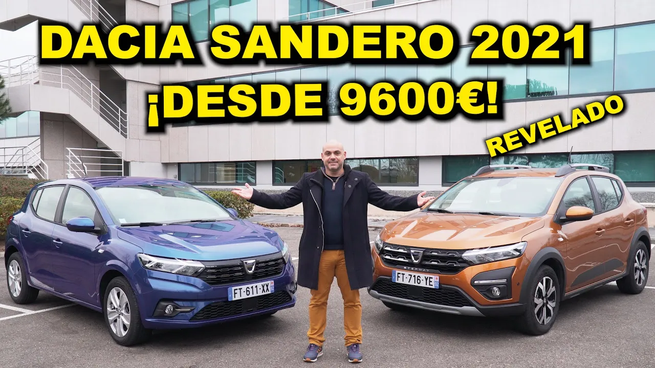 DACIA SANDERO y SANDERO STEPWAY 2021: PRIMER ENCUENTRO CON EL FUTURO LÍDER DE VENTAS del MERCADO