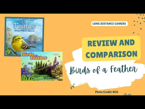 Comparison: Birds of a Feather vs Birds of a Feather Western North America