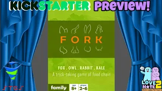 F.O.R.K. - #Kickstarter Preview | Sunrise Tornado Game Studio - Love 2 Hate Board Game Reviews
