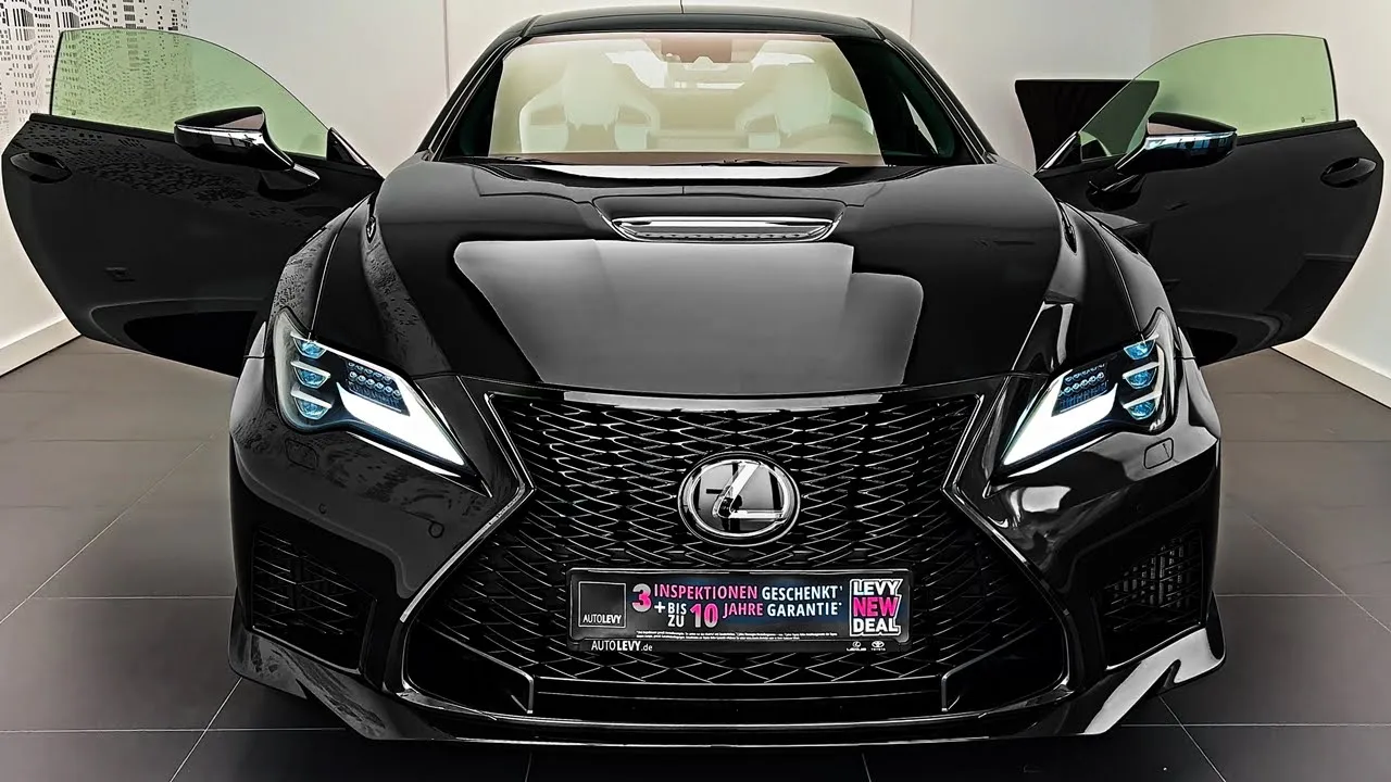 2023 Lexus RC F - The Luxury High-Tech Sport Sedan!