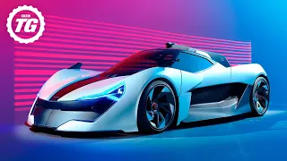 FIRST LOOK | Apex AP-0: the 650bhp electric supercar designed to be a cyber dragon | Top Gear