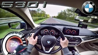 BMW 5 Series G30 AUTOBAHN POV TEST DRIVE by AutoTopNL
