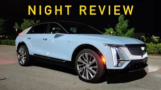 NIGHT REVIEW! -- 2024 Cadillac LYRIQ with all the Luxury Lighting!