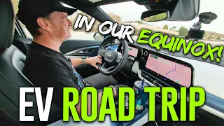 Chevy Equinox EV Road Trip / How does it compare to our Mustang Mach-E?