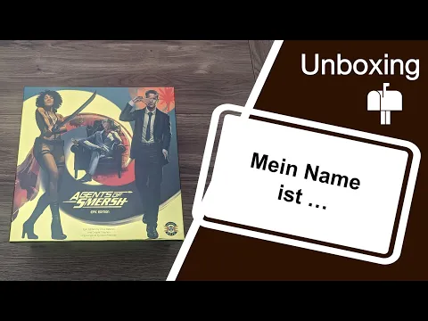 #Unboxing - Agents of Smersh: Epic Edition (Everything Epic Games 2022) | Agenten mit Abenteuerbuch