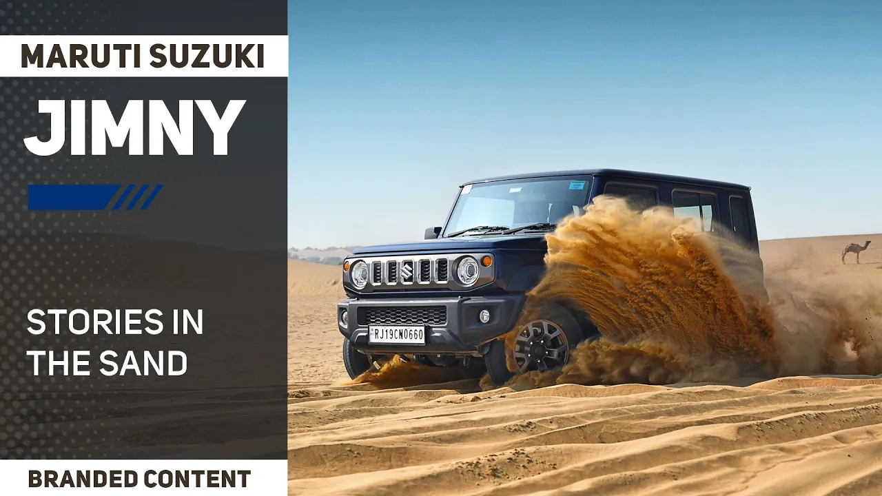 Maruti Suzuki Jimny - Stories In The Sand | BRANDED CONTENT | @autocarindia1