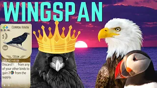 Wingspan Gameplay: No Fish? Just Draw A Raven!