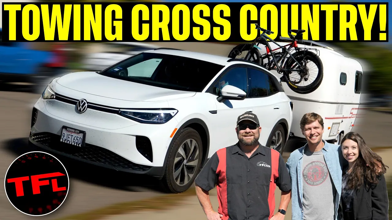 Cross-Country EV Towing is a NIGHTMARE...Right? Here's My Experience in the VW ID.4!