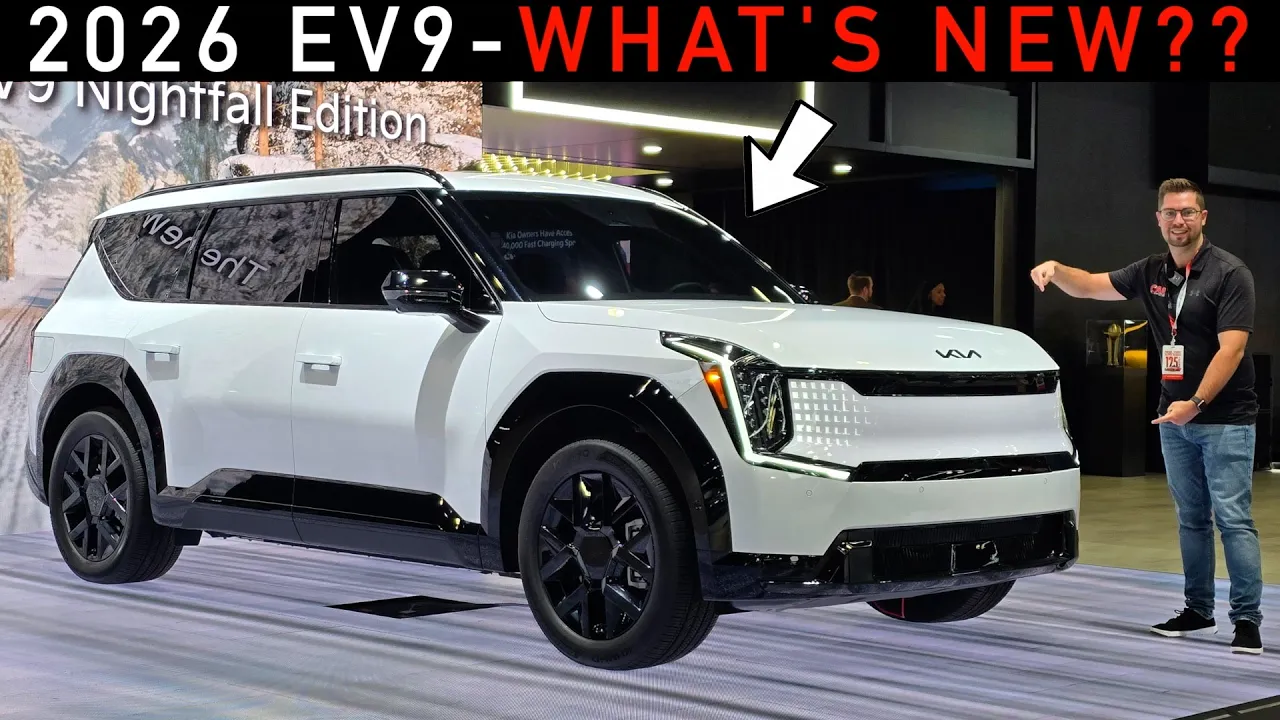 2026 Kia EV9 Nightfall -- Do UPGRADES for 2026 Make You Forget Telluride??