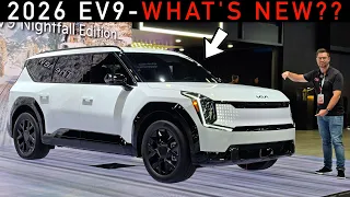 2026 Kia EV9 Nightfall -- Do UPGRADES for 2026 Make You Forget Telluride??