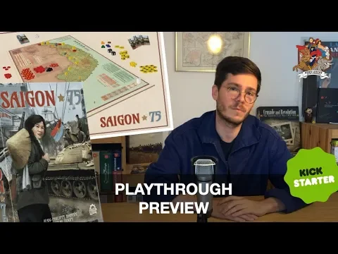 Saigon 75 - Playthrough Preview (KickStarter)
