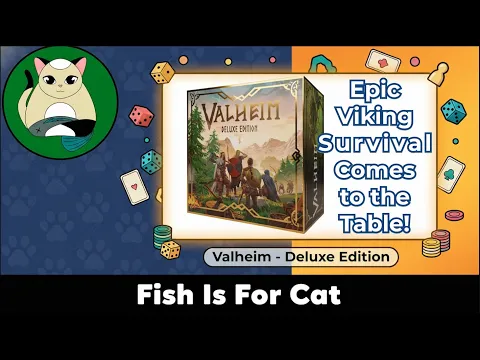 Valheim: The Board Game Unboxing | Epic Viking Survival Comes to the Table
