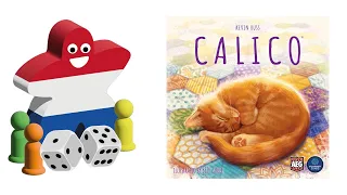 Playing a solo game of Calico