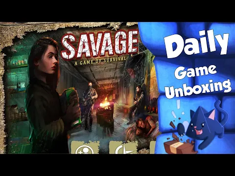 Savage A Game of Survival Daily Game Unboxing