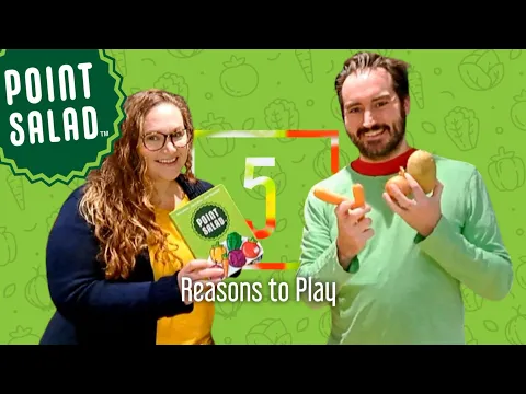 Point Salad - 5 Reasons to Play. We Review this quick family drafting game from AEG