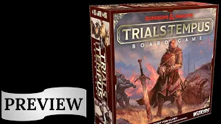 Dungeons & Dragons: Trials of Tempus Board Game - Preview (GAMA Expo 2023)