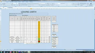 Leaving earth