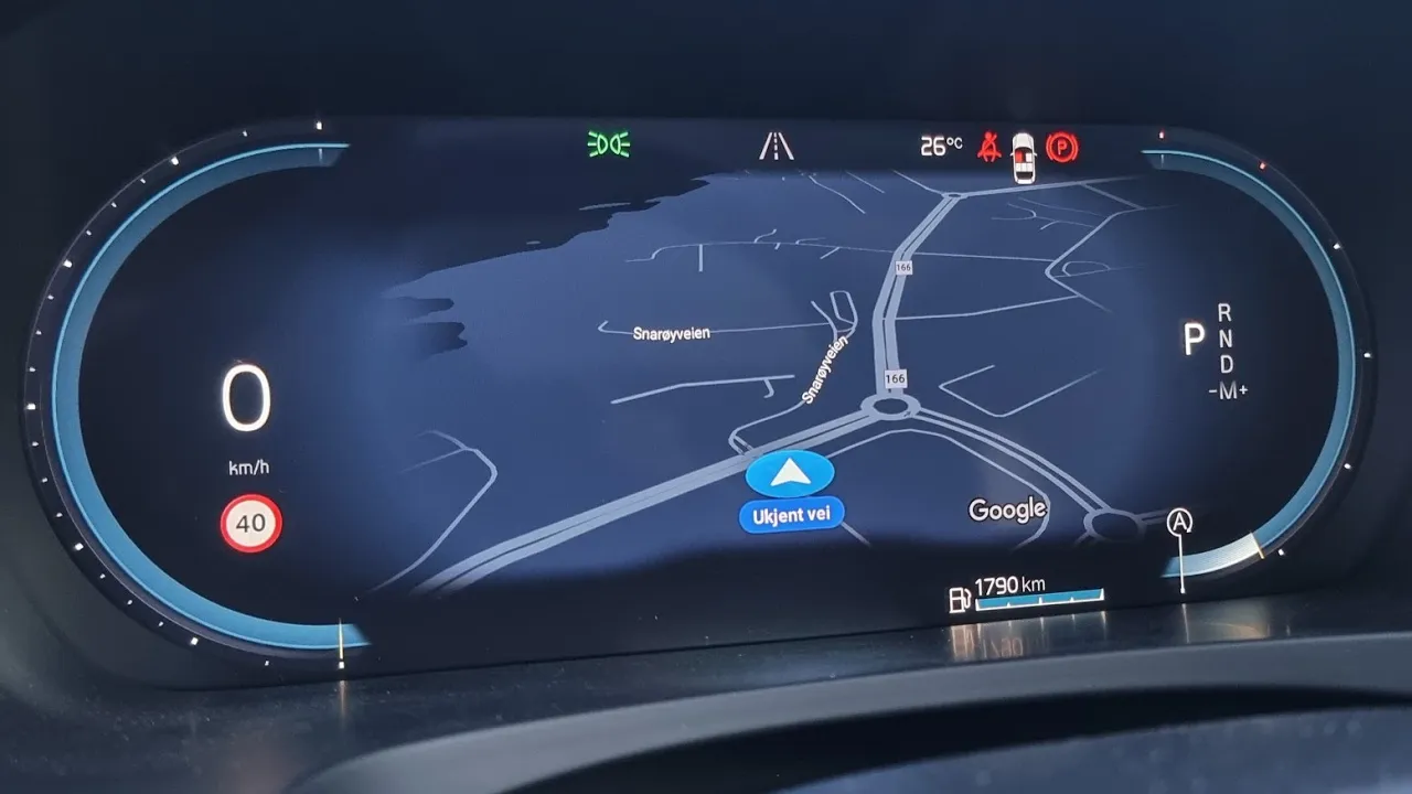 MY22 Volvo V90 CC with Android Automotive OS. Here's a Google Map update!