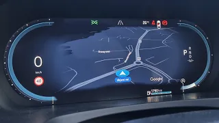 MY22 Volvo V90 CC with Android Automotive OS. Here's a Google Map update!