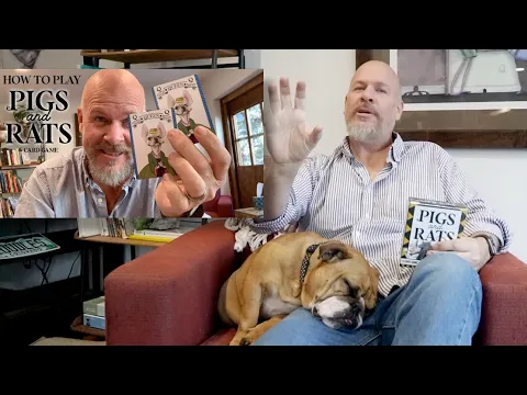 Pigs and Rats the Card Game with creator Mark Ludy